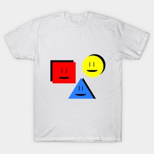 Smiley Shapes T-Shirt